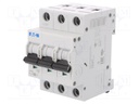 Circuit breaker; 230/400VAC; Inom: 6A; Poles: 3; DIN; Charact: B; 6kA