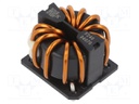 Inductor: wire with current compensation; THT; 900uH; 1.92mΩ