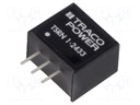 Converter: DC/DC; Uin: 4.6÷42V; 3.3VDC; Iout: 1A; SIP3; 1.9g; 360kHz