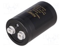 Capacitor: electrolytic; 1600uF; 450VDC; Leads: screw; ESR: 117mΩ