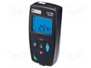 Logger: temperature; LCD,with a backlit; -250÷1767°C; Channels: 1