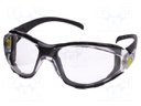 Safety spectacles; Lens: transparent; Classes: 1