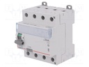 RCD breaker; Inom: 63A; Ires: 30mA; Max surge current: 250A; 400V