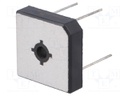 Single-phase bridge rectifier; Urmax: 1000V; If: 35A; Ifsm: 400A