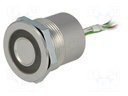 Switch: piezoelectric; Pos: 2; SPST-NO; 0.1A/42VAC; 0.1A/60VDC