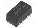 Converter: DC/DC; 1W; Uin: 2.97÷3.63V; Uout: 24VDC; Uout2: -24VDC