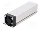 Heatsink: extruded; L: 100mm; W: 30mm; H: 30mm; aluminium; plain