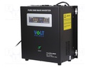 Converter: dc/ac; 1.4kW; Uout: 230VAC; Out: mains 230V; 0÷40°C; 24V