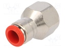 Push-in fitting; straight; 1/2"; -0.99÷20bar; 10mm