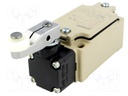 Limit switch; lever R 31,5mm, plastic roller Ø17,5mm; NO + NC