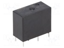 Relay: electromagnetic; SPST-NO; Ucoil: 5VDC; 10A/250VAC; 5A/30VDC