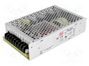Power supply: switched-mode; modular; 84W; 5VDC; 159x97x38mm; 600g