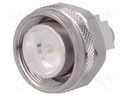 Connector: 4.3-10; for cable; angled 90°; plug; male; 50Ω; IP67