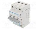 Circuit breaker; 230/400VAC; Inom: 6A; Poles: 3; DIN; Charact: C; 6kA