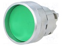 Switch: push-button; Stabl.pos: 1; 22mm; green; Illumin: none; IP66