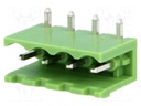 Pluggable terminal block; Contacts ph: 5.08mm; ways: 4; socket