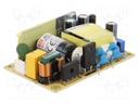 Power supply: switched-mode; 30W; 80÷264VAC; OUT: 1; 5VDC; 6A; 82%