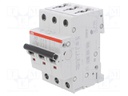 Circuit breaker; 400VAC; Inom: 13A; Poles: 3; DIN; Charact: B; 6kA