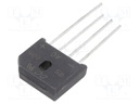 Bridge rectifier: single-phase; Urmax: 800V; If: 8A; Ifsm: 175A