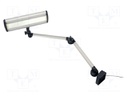 Lamp: bench; 5000K; IP20; TANEO; W: 398mm; 24W; 230VAC; silver