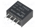 Converter: DC/DC; 1W; Uin: 21.6÷26.4V; Uout: 5VDC; Iout: 200mA; SIP4