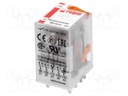 Relay: electromagnetic; 4PDT; Ucoil: 110VAC; 6A/250VAC; 6A/24VDC