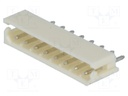 Socket; wire-board; male; A2506; 2.5mm; PIN: 8; THT; 250V; 3A; tinned