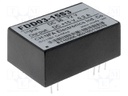 Converter: DC/DC; 3W; Uin: 36÷72V; 15VDC; Iout: 100mA; Uinsul: 1.5kV