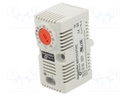 Sensor: thermostat; NC; 10A; 250VAC; 0÷60°C