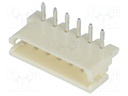 Socket; wire-board; male; A2506; 2.5mm; PIN: 6; THT; 250V; 3A; tinned