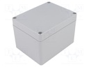 Enclosure: multipurpose; X: 90mm; Y: 115mm; Z: 80mm; ABS; dark grey