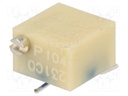 Potentiometer: mounting; multiturn; 100kΩ; 250mW; SMD; ±10%; linear