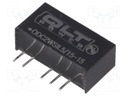 Converter: DC/DC; 2W; Uin: 4.5÷5.5V; Uout: 15VDC; Uout2: -15VDC; SIL