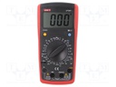 Digital multimeter; LCD; VDC: 200m/2/20/200/1000V; -40÷1000°C