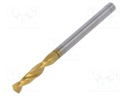 Drill bit; for metal; Ø: 3.5mm; L: 52mm; HSS-CO; film,separately