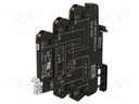 Relay: interface; Ucntrl: 48VDC; 100mA; 3÷48VDC; DIN; -20÷60°C