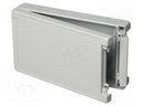 Enclosure: multipurpose; X: 173mm; Y: 299mm; Z: 60mm; BOCUBE ALU