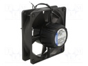 Fan: AC; axial; 119x119x64mm; 170m3/h; 45dBA; ball bearing; 2800rpm