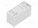 Relay: electromagnetic; DPDT; Ucoil: 24VDC; 8A; 8A/250VAC; 8A/24VDC