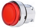 Switch: push-button; Stabl.pos: 1; 22mm; red; Illumin: ZBV6; IP66