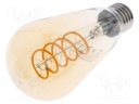 LED lamp; E27; 220/240VAC; 250lm; 5.5W; 310°; 2000K; CRImin: 80