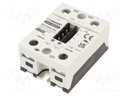 Relay: solid state; Ucntrl: 10÷30VDC; 50A; 24÷280VAC; -40÷80°C