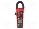 AC/DC digital clamp meter; Øcable: 33mm; I DC: 60/600A; True RMS