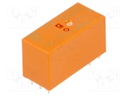 Relay: electromagnetic; SPST-NO; Ucoil: 12VDC; 16A/250VAC; 150Ω