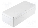 Enclosure: multipurpose; X: 150mm; Y: 340mm; Z: 101mm; EURONORD; ABS