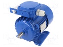 Motor: AC; 1-phase; 0.37kW; 230VAC; 1370rpm; 6.3kg; IP54; -15÷40°C