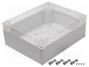 Enclosure: multipurpose; X: 253mm; Y: 313mm; Z: 115mm; INDUSTRIAL