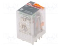 Relay: electromagnetic; 4PDT; Ucoil: 230VAC; 6A; max.250VDC