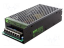 Power supply: switched-mode; modular; 180W; 24VDC; 205x100x50mm