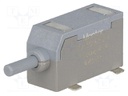 Switch: push-button; Pos: 2; SPDT; 0.5A/60VAC; 0.5A/60VDC; 5N; round